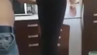 russian teen in tight leggings