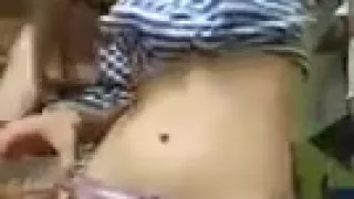 russian teens having a house party