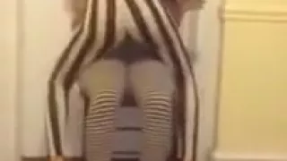 Sexy teens grinding in tight leggings