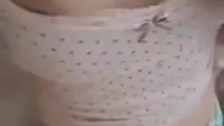 turkish teen playing with her boobs on periscope