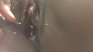 Mmm came multiple times. Pussy so wet and creamy