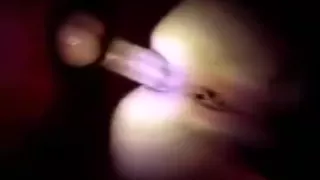 Fucked girlfriend in tight anal