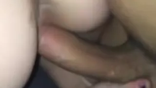 Sexy rawdog cumming in pussy