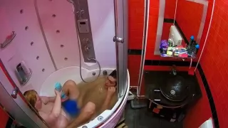 BBW BATHROOM \ BATHROOM HIDDEN CAM - Sydney & Mick №9