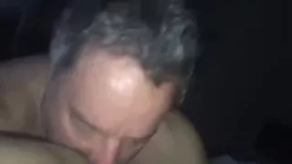 Filming Shannon as a stranger eats her fat pussy