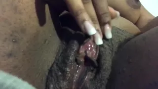 Having fun rubbing myself