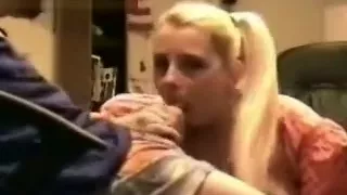 Dolly Blonde Has A Deep Mouth Hole