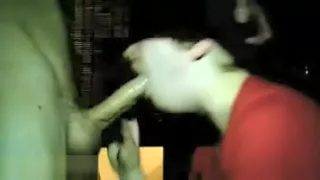 Pretty Blindfolded Milf Girlfriend Make A Hell Of A Blowjob Sunday Night,!Damn!