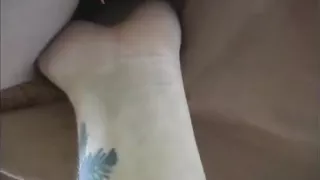 Touching Her Hairy Beaver