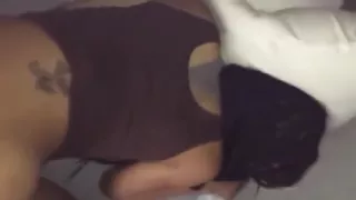 Fucking My step sister (ebony)