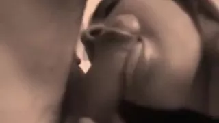 Horny amateur moan, female orgasm, brunette porn clip