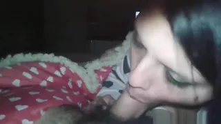 She Will Give Him A Blow Before They Go To Sleep