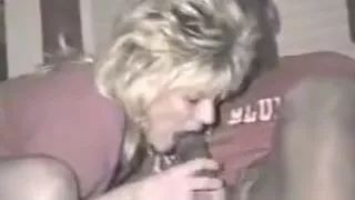 Fabulous homemade blonde, bedroom, blowjob xxx movie