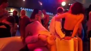 Decadent orgy sluts suck