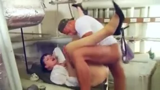 Young German Teen fucks older Repairman after school