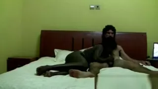 Working her talented mouth all around her lover's long