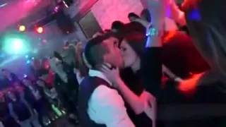 Clothed teenager sucking