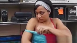 Real ebony pawnshop amateur workingout