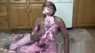 Ebony Alicia Rubs Ice-Cream