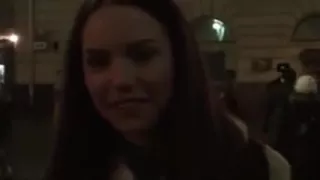 Amazing brunette hottie blows jizzster