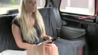 Blonde tourist with big tits pays h