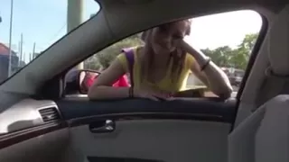 Sexy London lost on the road gets saved