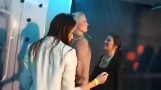 Gorgeous chicks are wet with needs during club partying