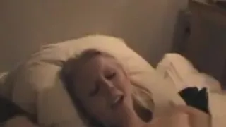 Horny teen gets a good cock ride