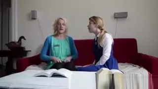 Lesbian Mormon amateur couple lick pussy