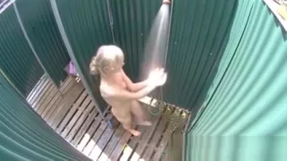 Amazing Czech Blonde in Pools Shower