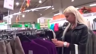 Attractive czech sweetie gets seduced in the supermarket and