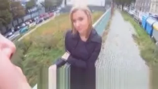 Blonde fucks for extra money