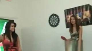 These horny college sexy girls suck a mean dong