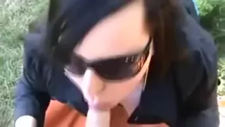 Large Woman within the Playground gets Hosed with Semen