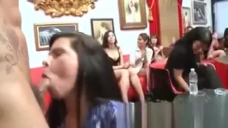 Real amateur facials for party sluts