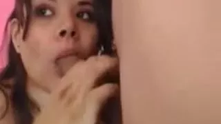 Brazilian drawing - She likes to pull