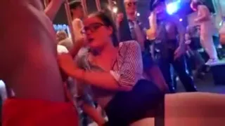 Sensual sex kittens blow dick and enjoy penetrating and grou