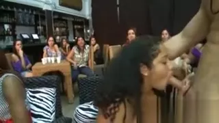 Engulfing a giant rod