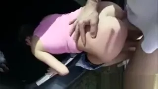 Anita gets banged in the back of the car