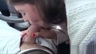 Very hot amateur girl Anastasia screwed up in the car