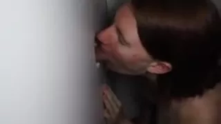 Teen Acne Red Head Slut Sucking Glory Hole Dick