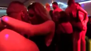 Naughty chicks get totally wild and stripped at hardcore par