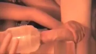 Date me from - She uses two Fleshlights