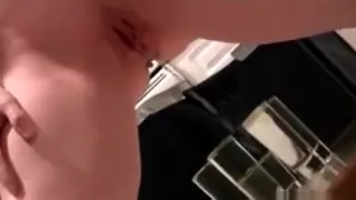 Hot sex slave having one piss shot after another