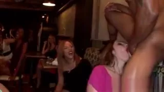 Raunchy girls going crazy for cock on camera