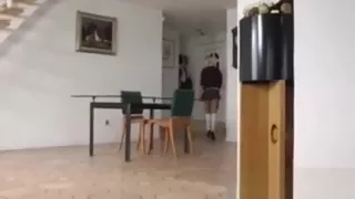 Teen amateur schoolgirl brit