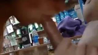 Nerd Teen Chick Blowing Her Bf's Cock