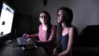 Hot Cuties Undress Their Boyfriend And Suck His Big Dick.