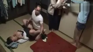 Lots Of Cocks And Pussies In The Room Washing Up For Some H