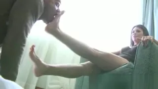 Kinky Dominas Toes Sucked